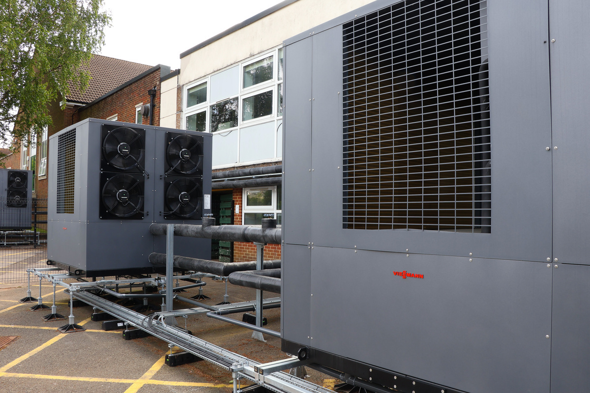 3 x Viessmann Vitocal 200 Pro 128kW, The Priory