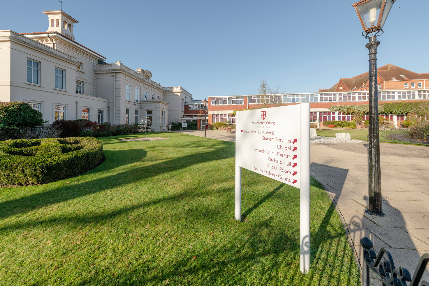 St George’s College combines buildings of different ages and uses across a complex, operational campus.&nbsp;